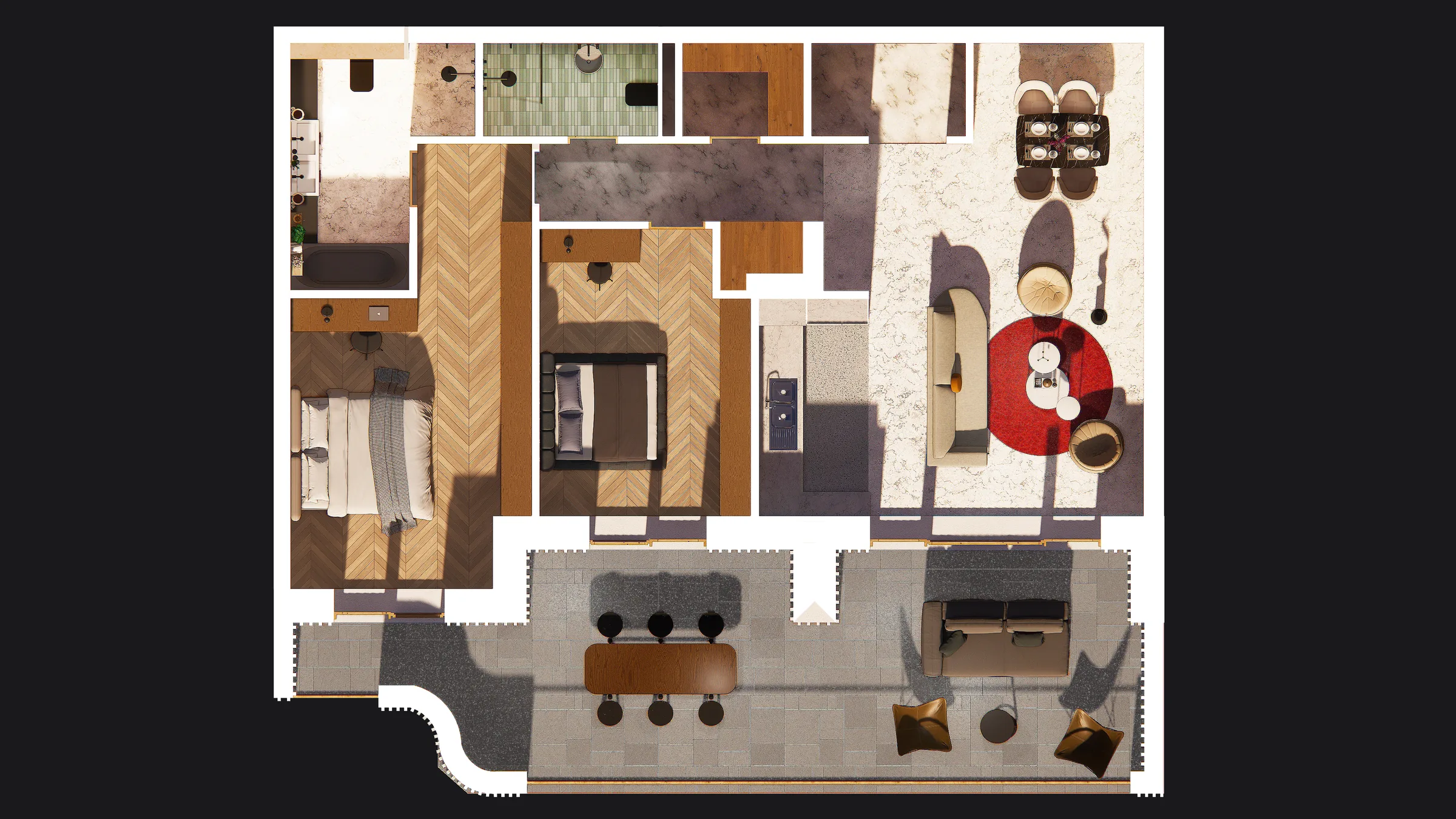 Apartment 11 floor plan