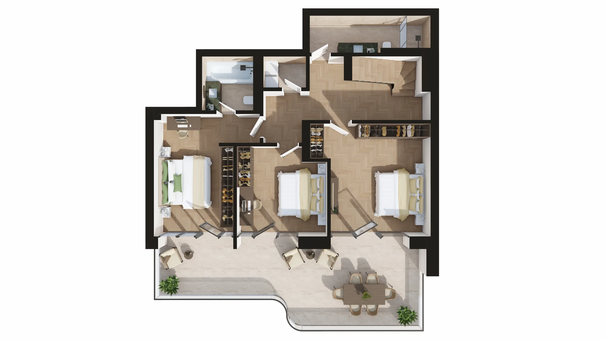 Apartment 56 floor plan
