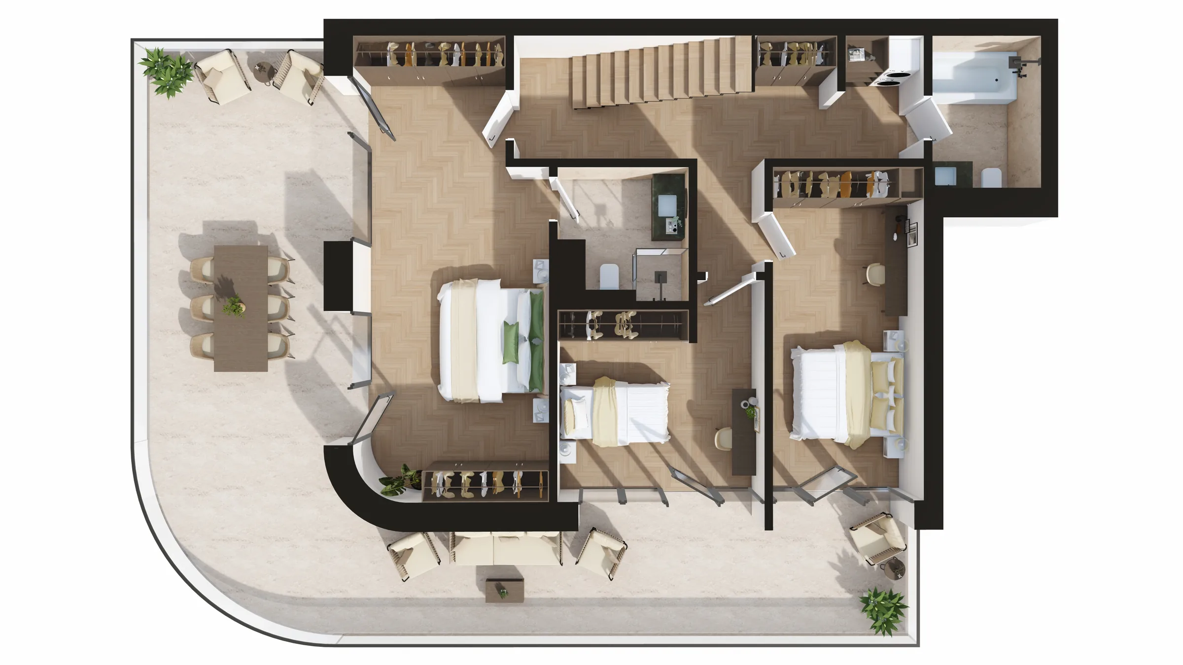 Apartment 57 floor plan